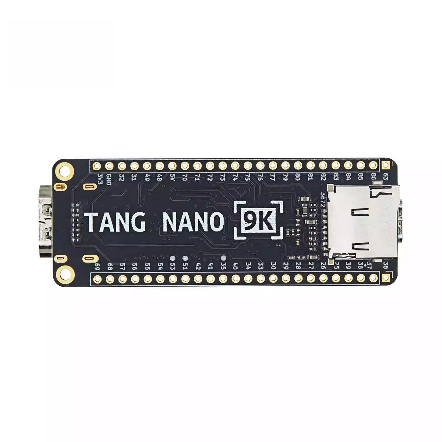 Фото Плата разработки Sipeed Tang Nano 9K FPGA GW1NR-9 RISC-V HDMI: Высокопроизводительные инструменты для самостоятельной сборки №2
