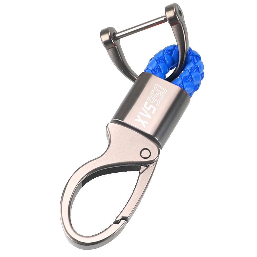 Аксессуары для YAMAHA XVS 950 плетеный веревочный брелок мотоцикла металлический