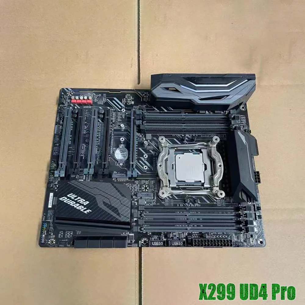 Игровая материнская плата X299 GA LGA2066 8 * DDR4 256 ГБ PCI-E 3,0 ATX для Gigabyte X299 UD4 Pro