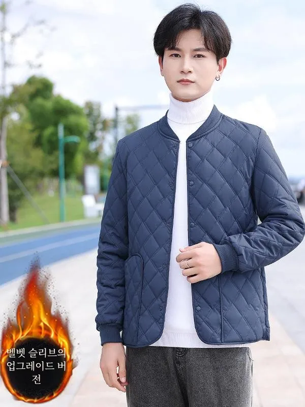 Мужская куртка на хлопковой подкладке новинка 2024 повседневное пальто с