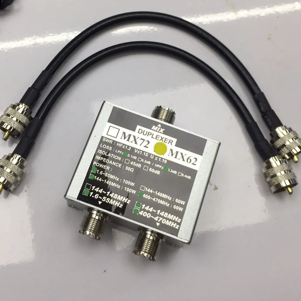 Антенный комбайнер MX62 HAM различные частоты (HF / VHF/UHF) линейный транзитная станция