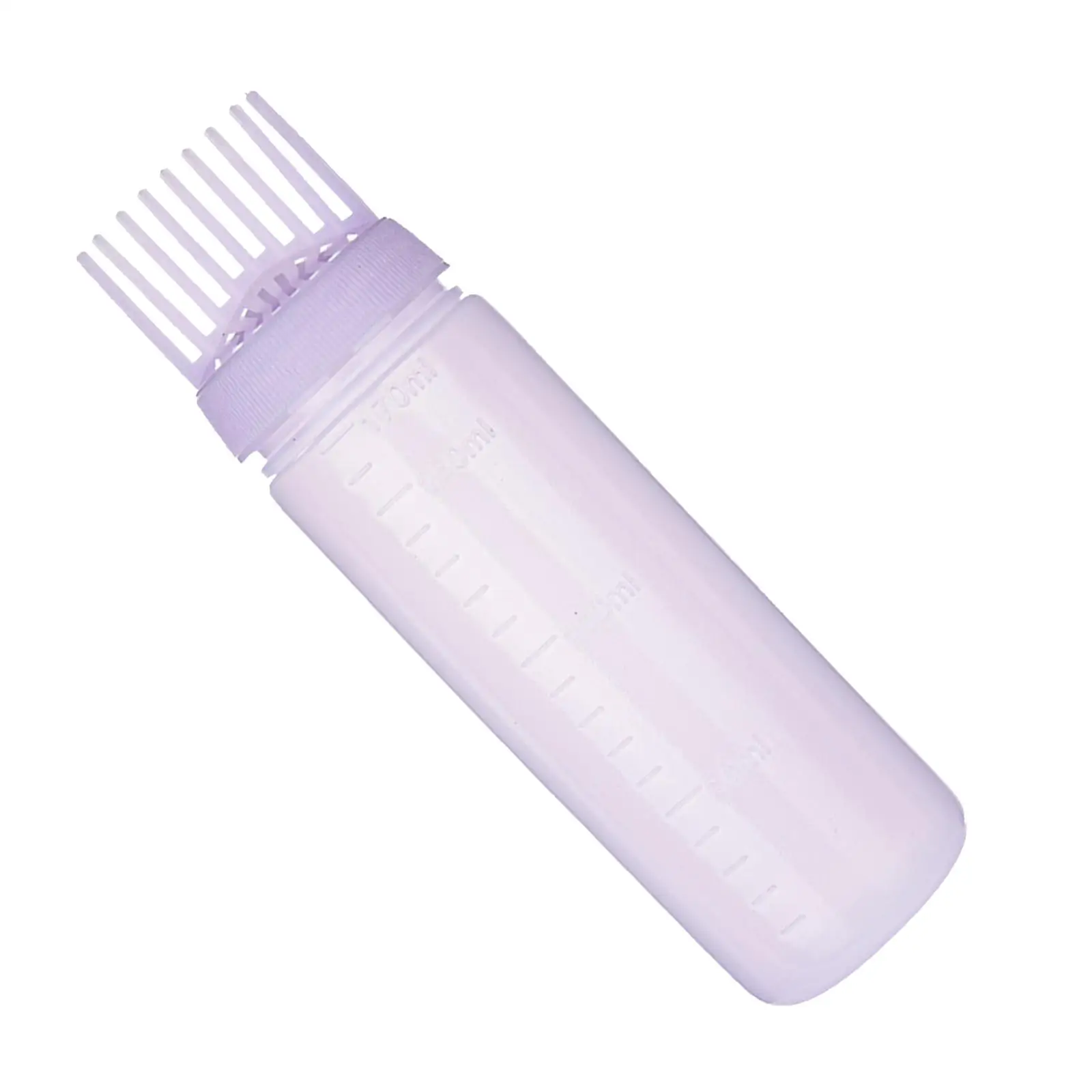 

Root Comb Applicator Bottle Perming Tools Hair Oil Applicator Squeeze Bottle Hair Dye Bottle Brush for Salon Barbershop Home DIY