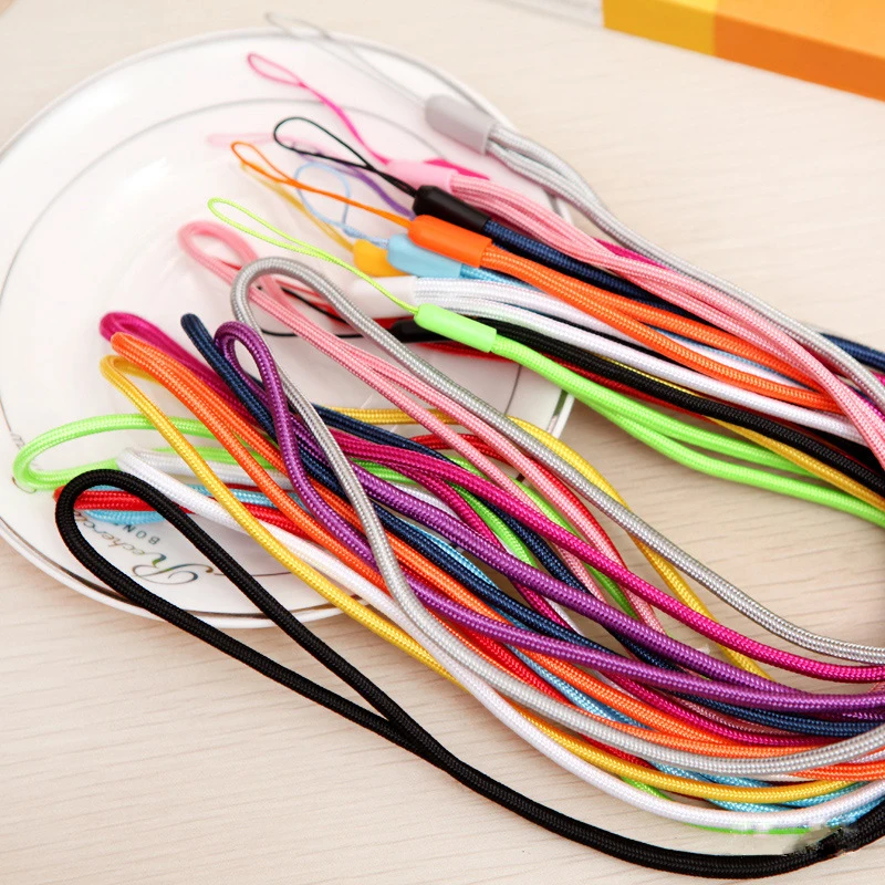 Безопасный подвесной ремешок на шею, ремешок для телефона для iPhone, Samsung, MP3, MP4, бейдж с именем и именем, универсальный ремешок для ожерелья с защитой от потери