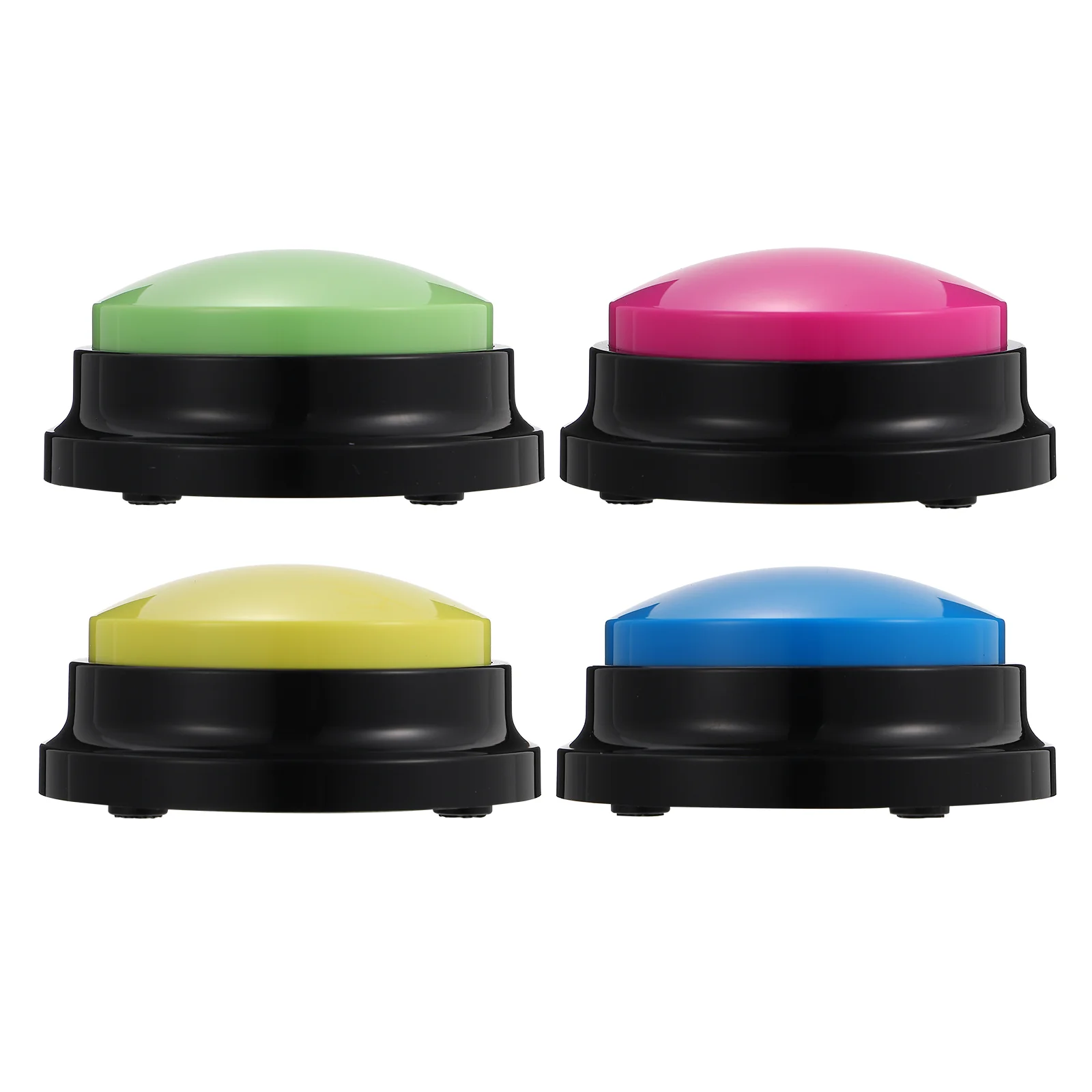 

4pcs Wear-resistant Recording Buttons for Dog Pet Puppy Interactive Talking Buttons Speaker