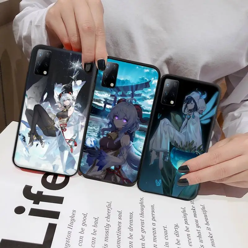 

ganyu genshin impact Phone Case for Huawei Y7 Y9 Y6 Y5 Y8 Y8S Y8P nove 3 4 5 6 7 pro 2018 2019 5g se Fundas cover