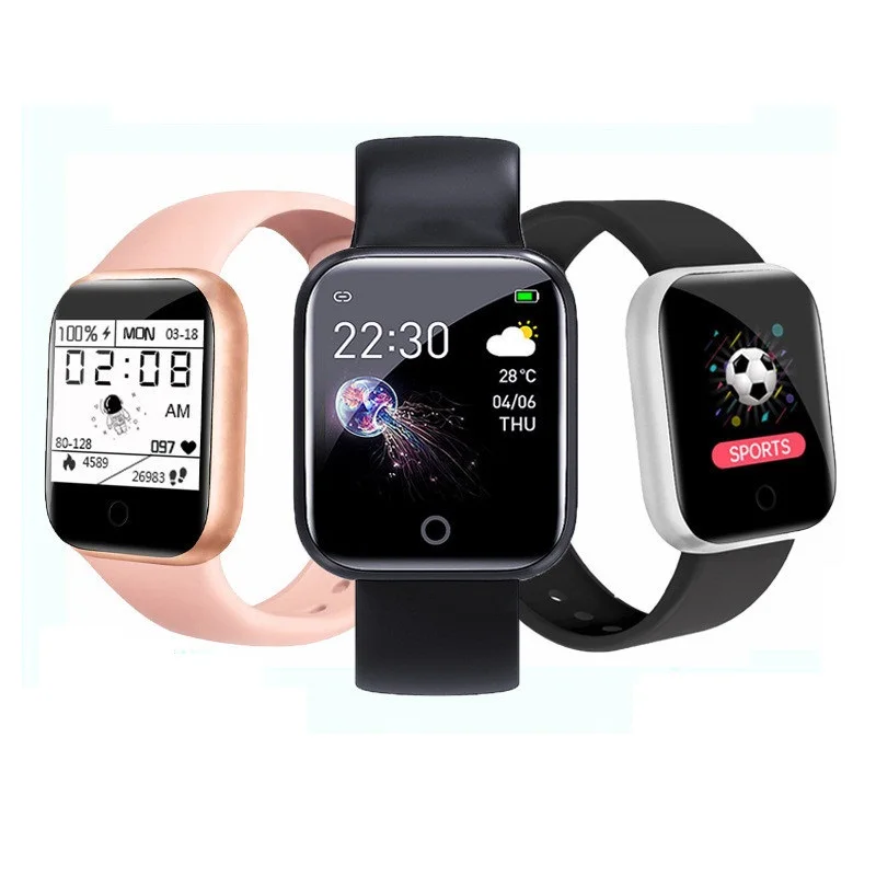 

Smart Watch Sports Watch for Men Woman Outdoor LED Screen Wristband Blood Pressure Heart Rate Monitor Alarm Clock Smartwatch