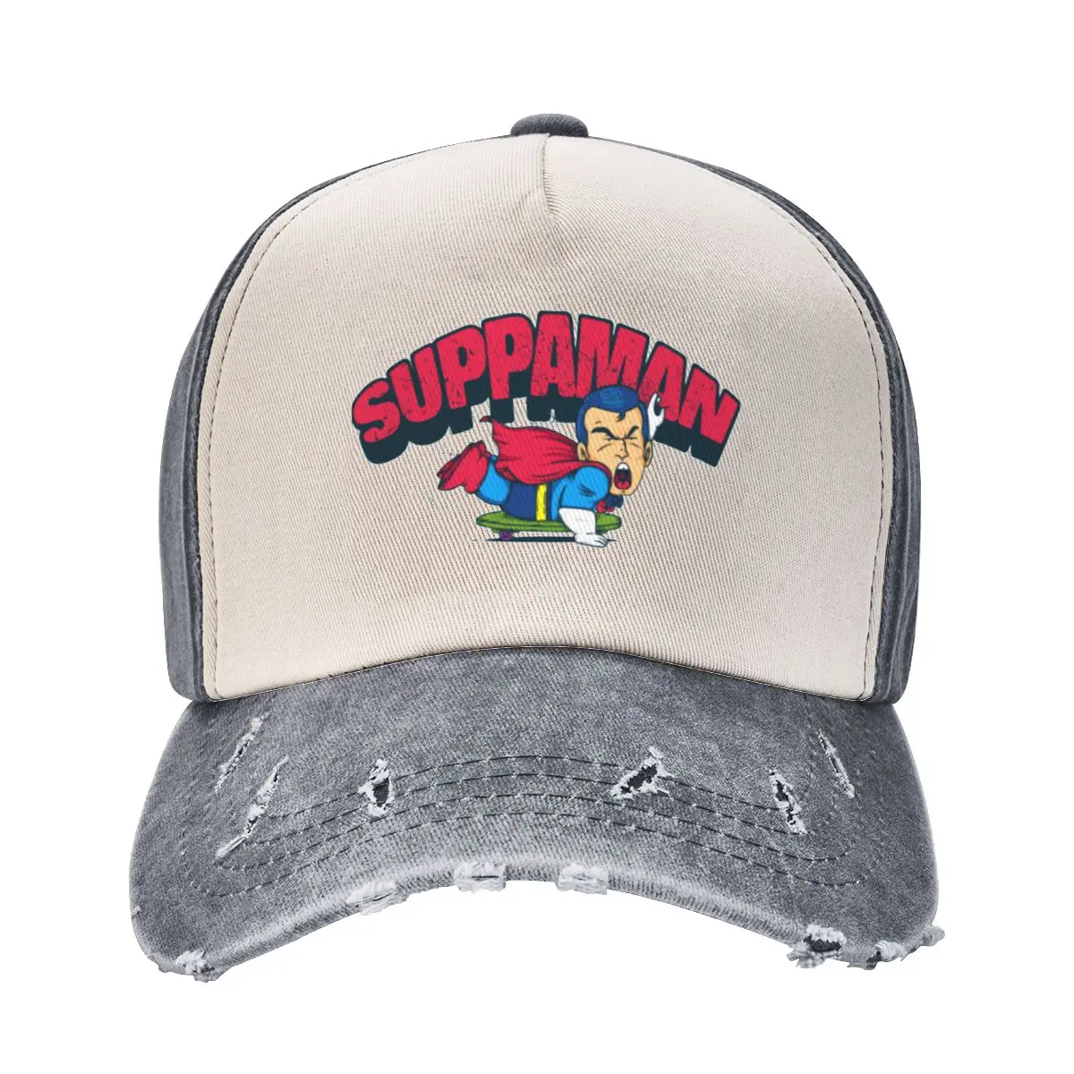 

Регулируемая винтажная Снэпбэк Кепка Suppaman Dr Slump для мужчин и женщин