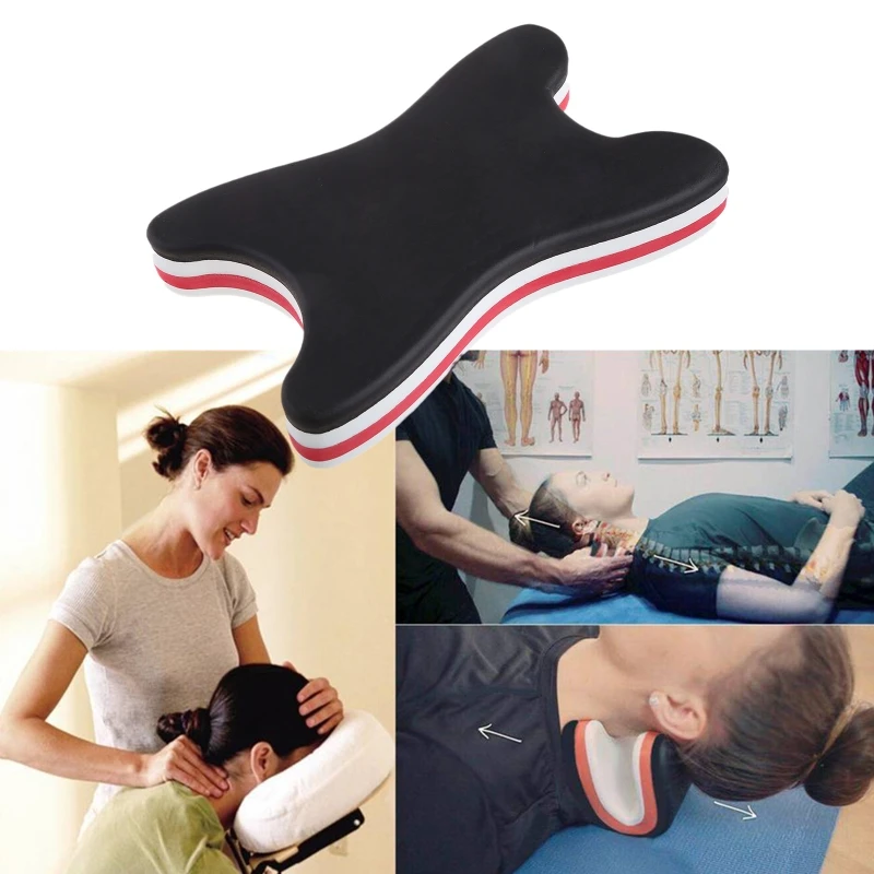 

Растяжитель шеи для облегчения боли в шее, релаксатор для шеи и плеч, выравнивание шейного отдела позвоночника, мужской t-корректор для женщ...