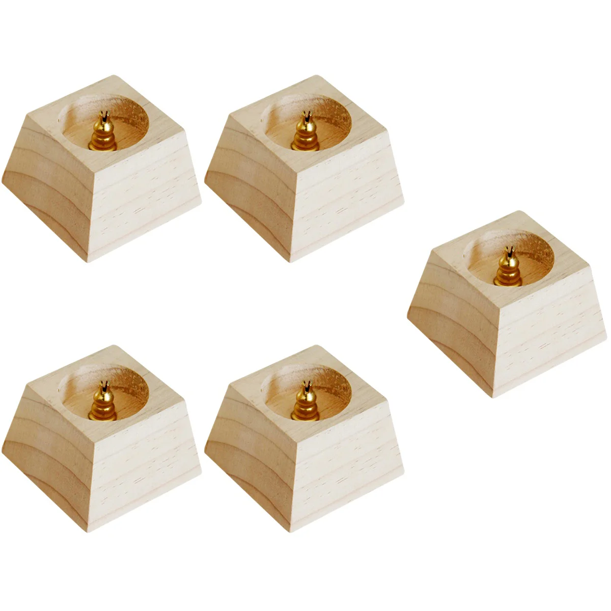 

5x Decorative Desktop Elegant Holder Holder Home Supplies for Room Decor Home