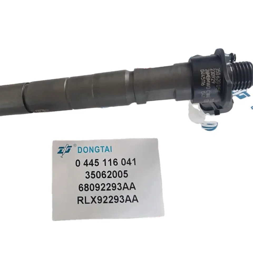 Оригинальная топливная форсунка 0445116041 / 35062005 Ф/ 68092293 AA/RLX92293AA Для JEEP WRANG LER JK 2.8CRD