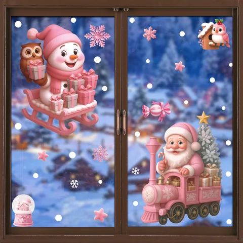 Рождественские наклейки MOONBIFFY