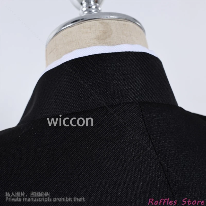 Аниме Косплей Костюм Дандадана Кен Такакура DK Школьная форма Черная куртка