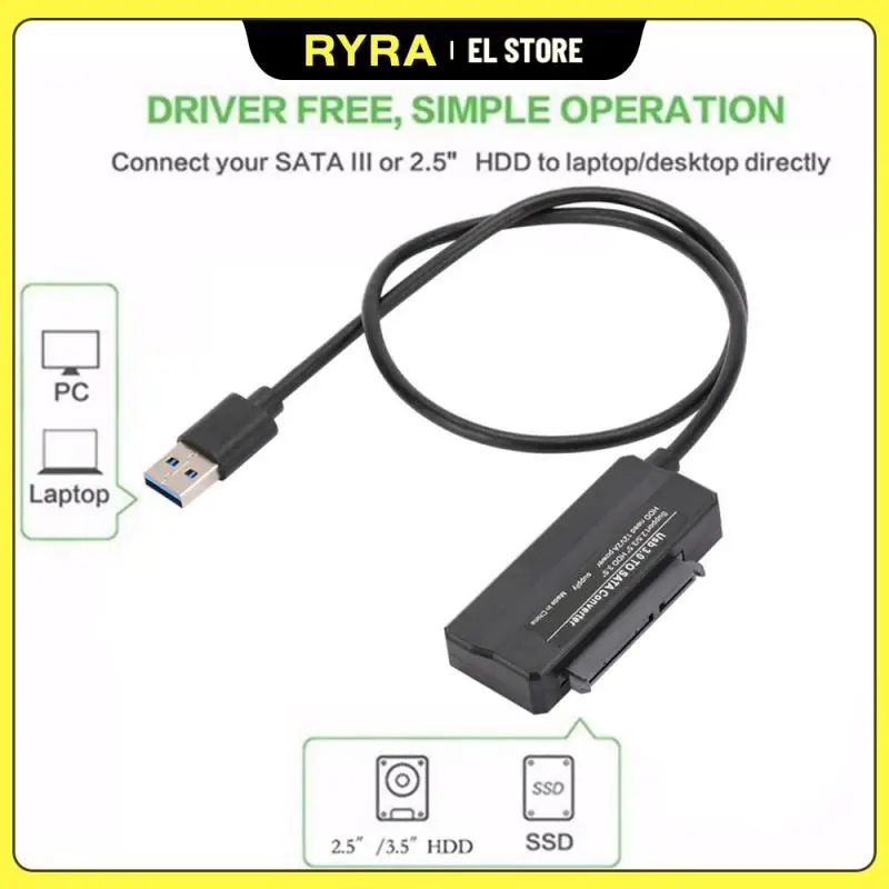 

Кабель для жесткого диска RYRA USB 3,0 на SATA, 3,5 дюйма, USB 3,0, 5 Гбит/с, EasyDrive