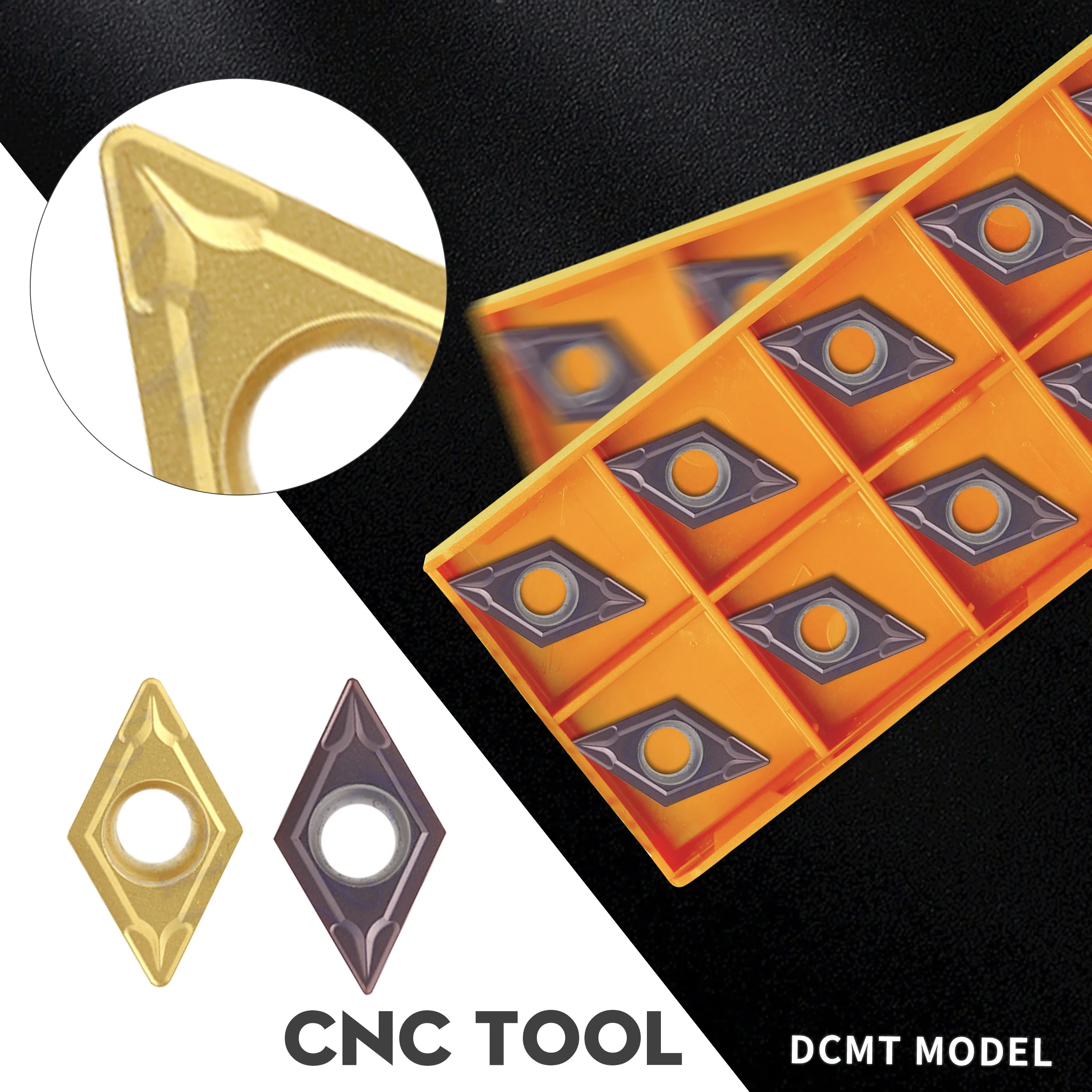 DCMT11T304 DCMT11T308 VP15TF UE6020 US735 внутренние режущие пластины для токарного станка с ЧПУ