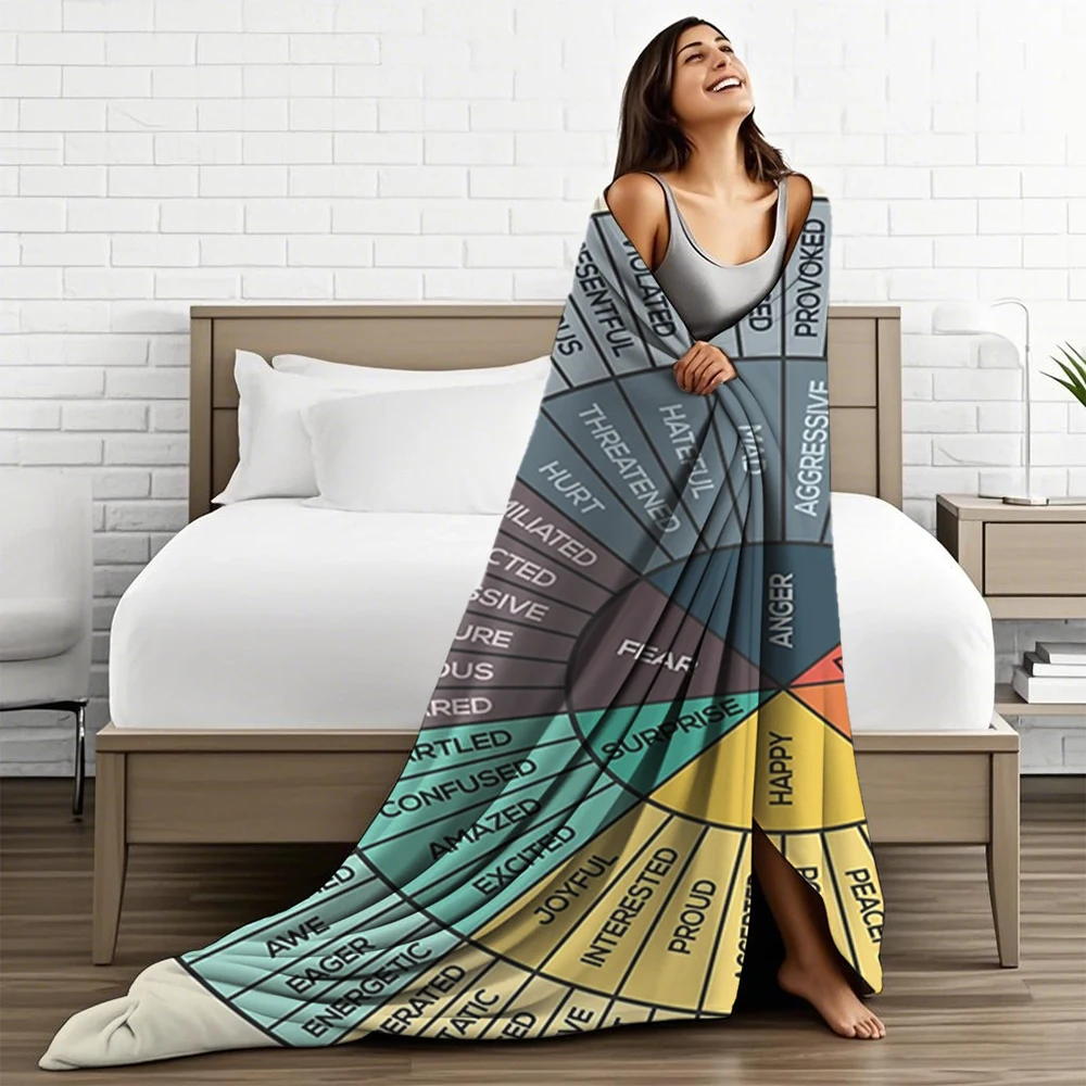 Фланелевые мягкие одеяла William Morris Jacobean с цветочным принтом черный фон для офиса