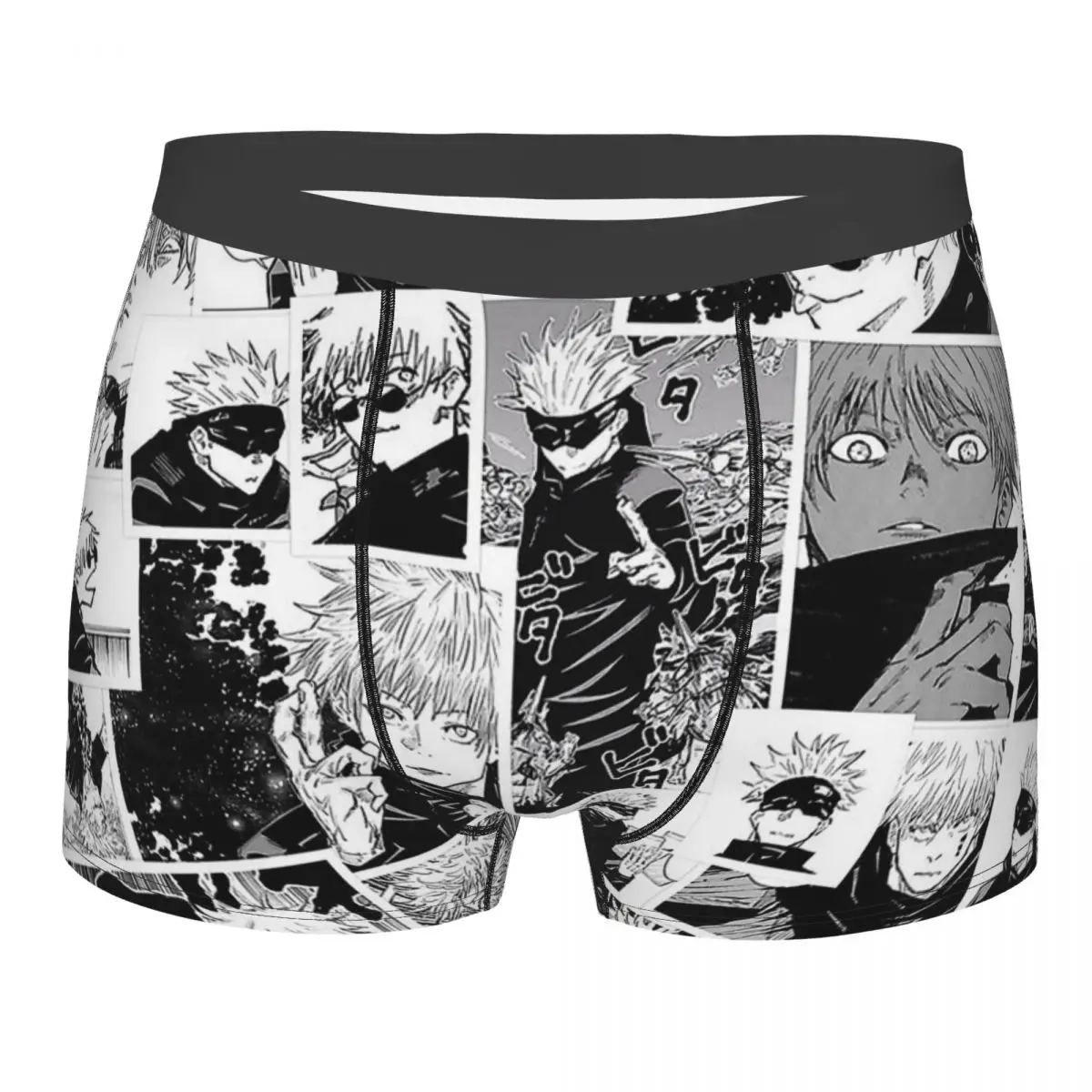 

Jujutsu Kaisen Gojo Satoru Collage Underpants Cotton Panties Man Underwear Ventilate Shorts Boxer Briefs