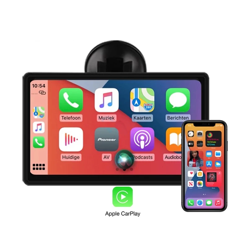 

7 Inch Touch Screen Wifi Universal Navi Android Auto Dashboard Rear Camera Car Video Light Screen Apple Carplay