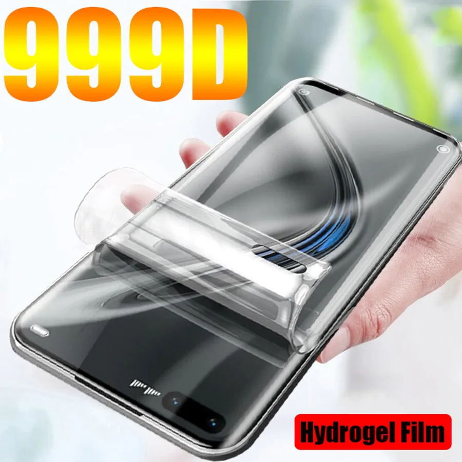 

4Pcs silicone water gel film is suitable for OnePlus 11 10 9 7 Pro 6T front full screen protector OnePlus Nord N100 N20 5G gel