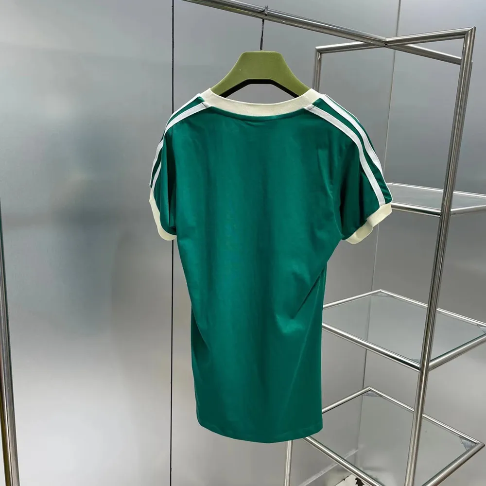 

Light luxury women's clothing 2022 spring and summer new products simple solid color round neck pullover casual T-shirt top, fas