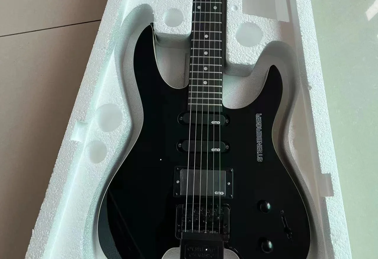 STEINBERGER электрогитара без головы корпус из красного дерева гриф палисандра белый