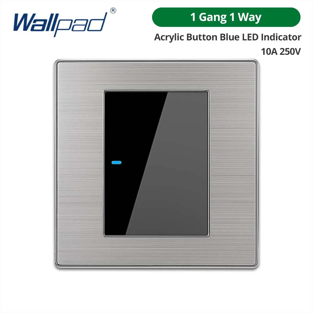 

Wallpad Светодиодный выключатель из нержавеющей стали