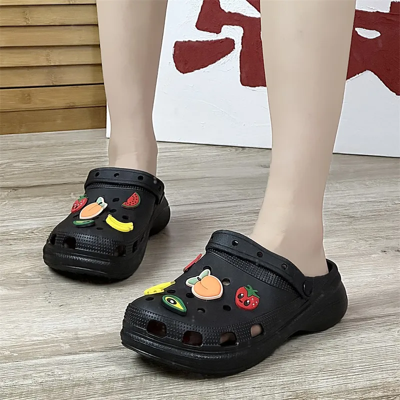 Hot Sale Pink Cute Summer Sandals Women Beach Sandals Non Slip Comfortable Lightweight Outdoor Sandals Woman Zuecos De Mujer