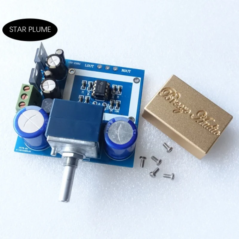 

STAR PLUME AUDIO preamplifier board with shield