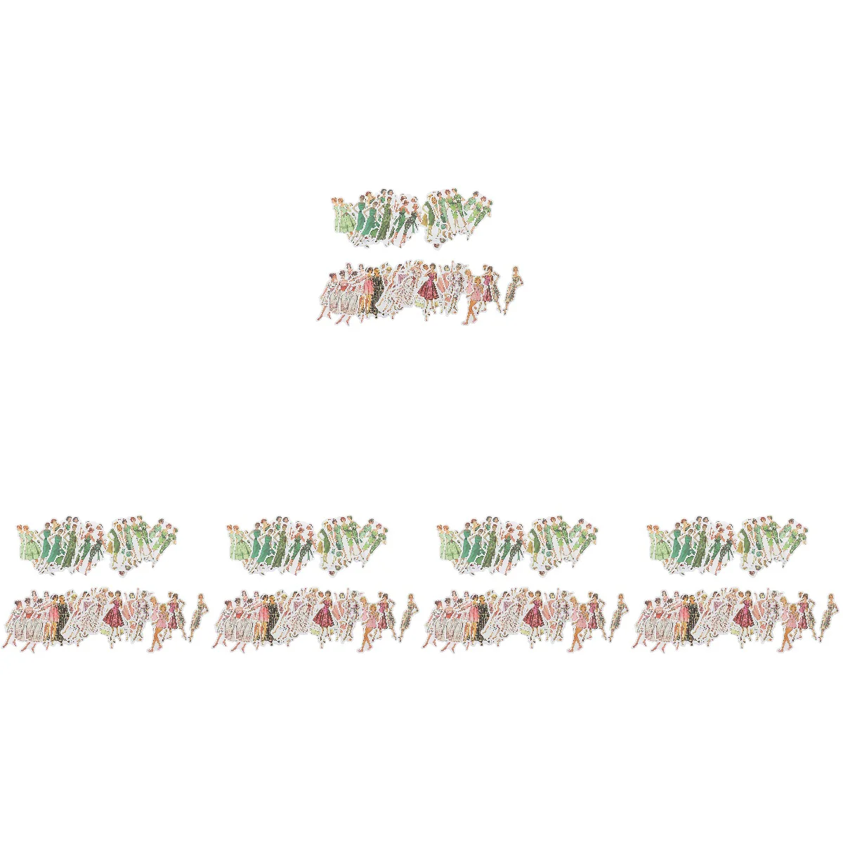 

Stickers Sticker Washi Vintage Retro Scrapbook Decorative Scrapbooking Character Diary Tape Journal Notebook Album Old Days