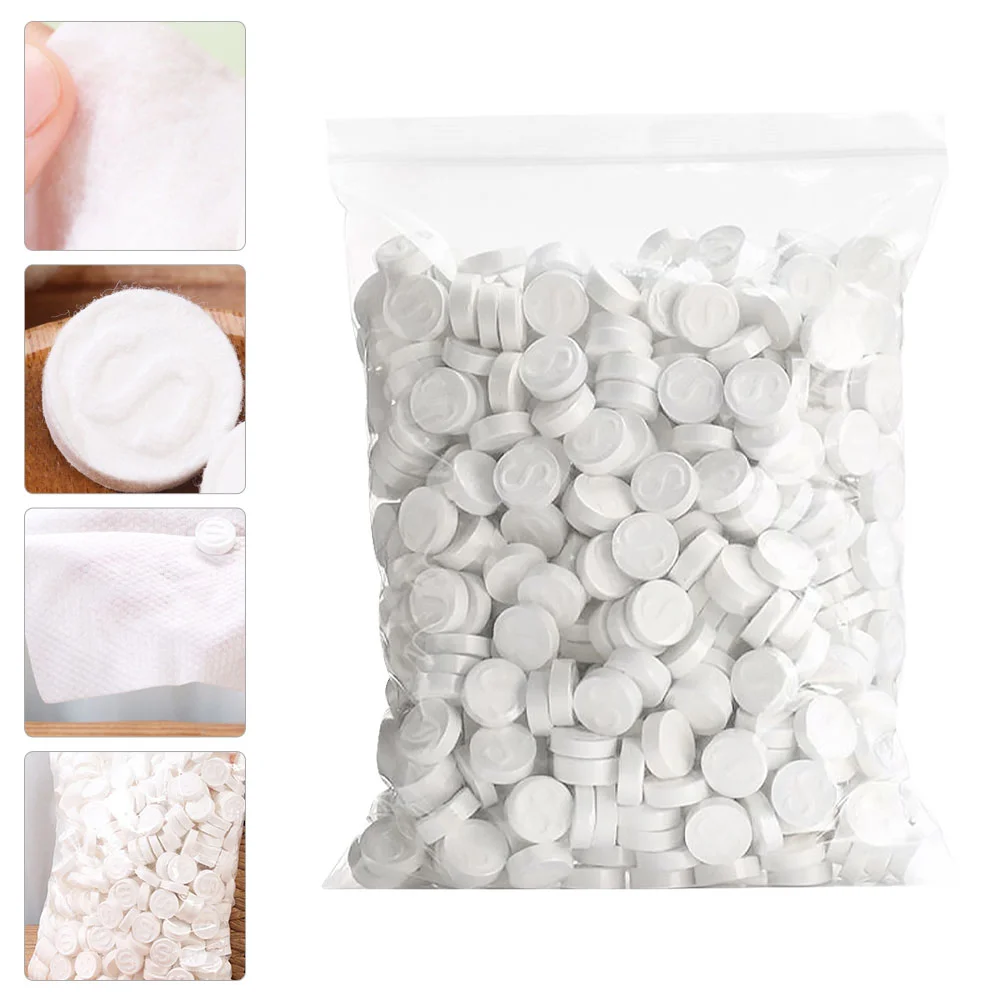 

500PCS DIY Disposable Paper Compressed Paper Sheet Face Cotton Sheet Sleeping Face Sheet Diy Facial Care Face Lotion Sheet