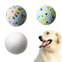 pet dog toy super bite resistant ball light chew rubber ball high elastic interactive throwing flying toys for dogs accessories