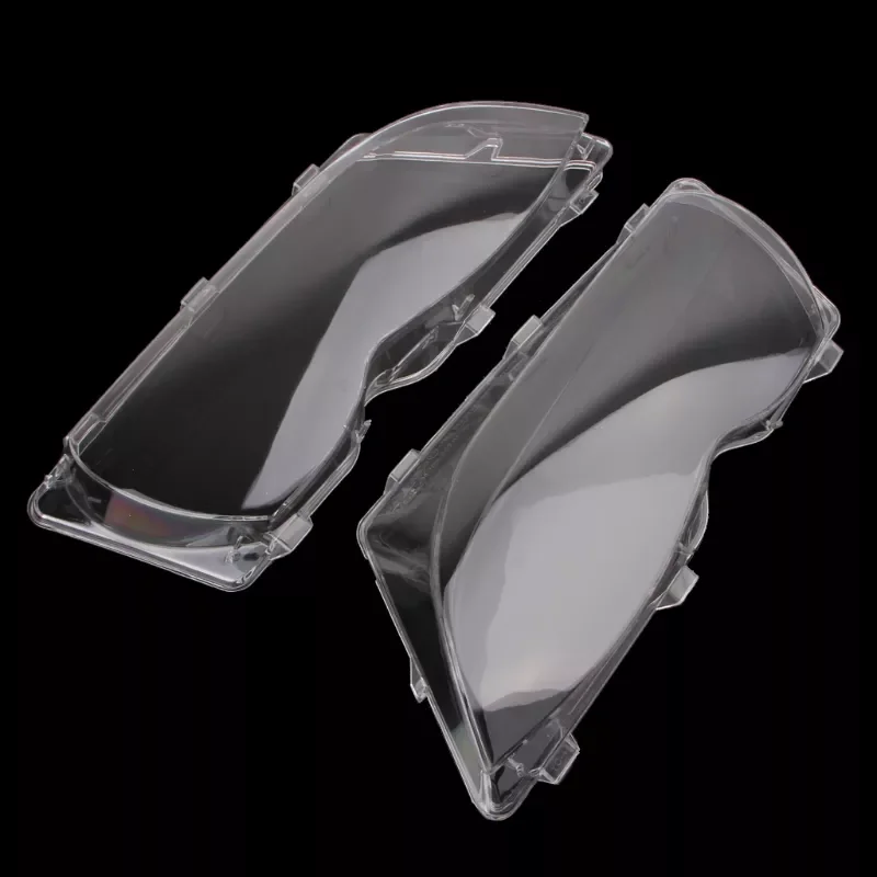 

Free shipping Hot New 2 Pcs Auto Car Headlight Lenses Replacement Left & Right Headlamp Protective Shell Cover