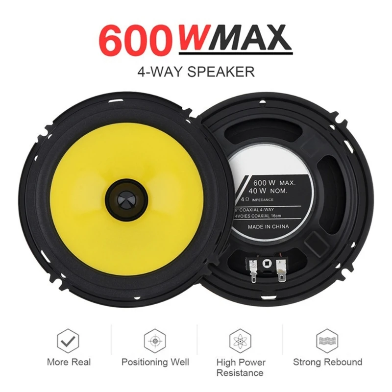 

Full Frequency Speaker Music Stereo Subwoofer Universal High Efficiency Loudspeaker Super Power Audios Clear Drop Shipping