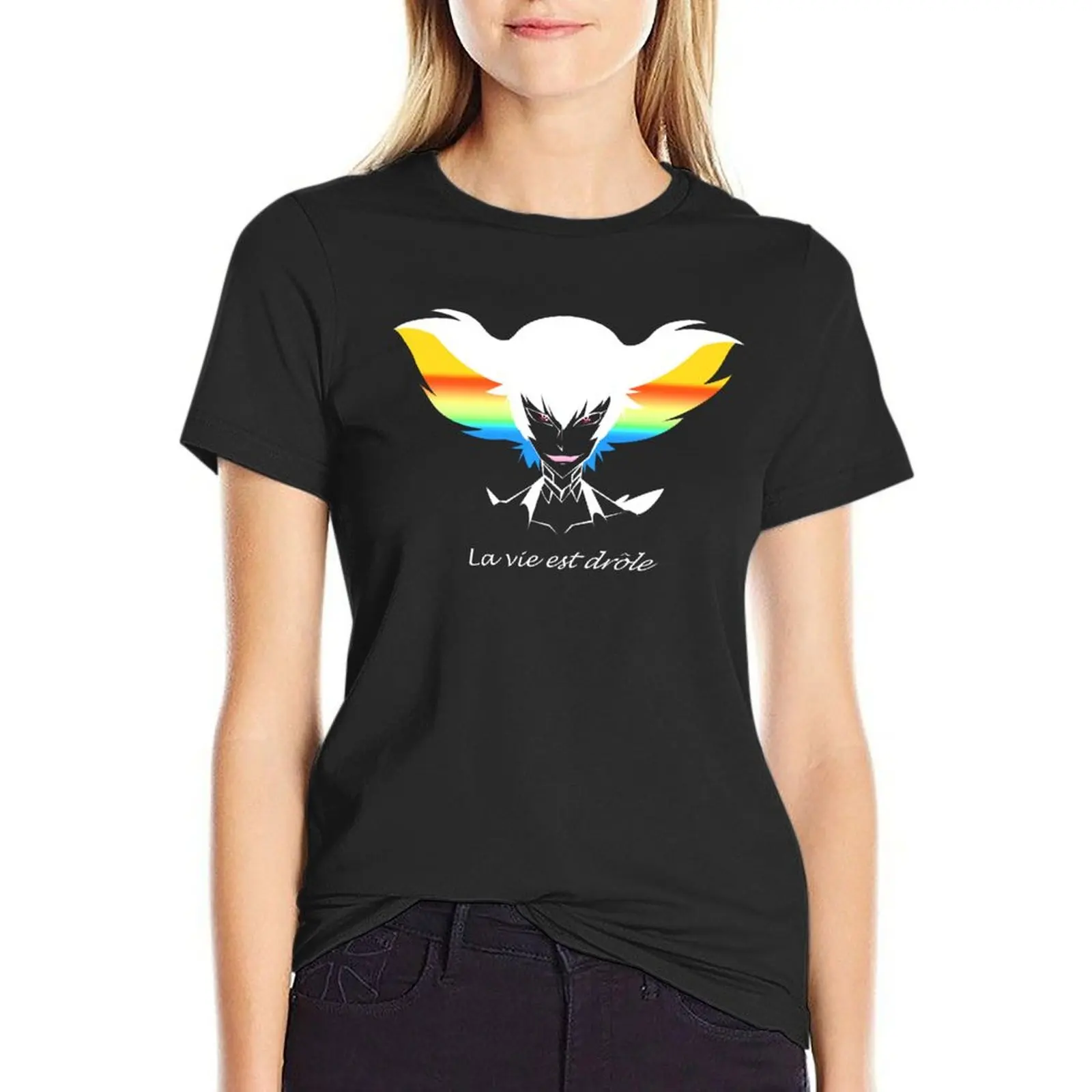 Футболка Ragyo Kiryuin с цитатами эстетическая одежда милая летний топ футболки для