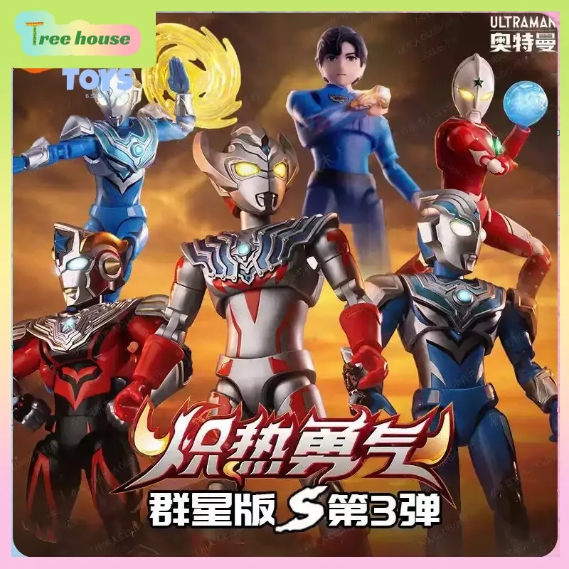 Фото Новинка: Серия Blokees Ultraman Heroes S, том 3, сборная фигурка Blazing Brave Taiga |   Детская развивающая сборная игрушка №4