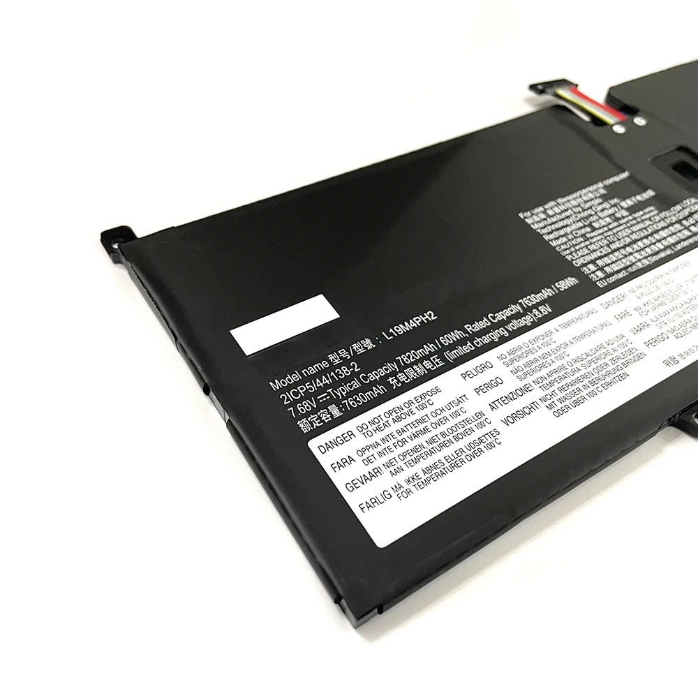 Аккумулятор L19M4PH2 L19C4PH2 для ноутбука 7 68 в 58 Вт-ч 7630 мАч Lenovo Yoga Pro-13IKB 81C4 9 14ITL5 82BG001MAU Series