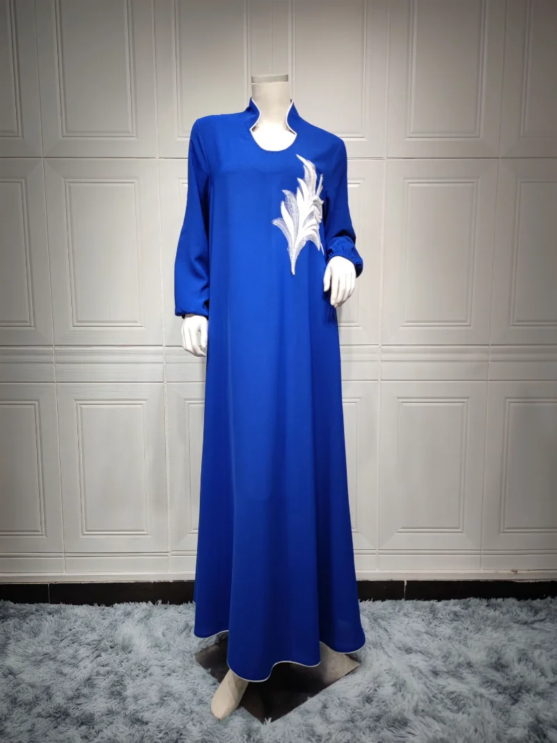 Ramadan Kaftan Dubai Abaya Turkey Muslim Women Hijab Dress Islam Caftan Marocain Evening Dresses Eid Mubarak Robe Femme Abayas