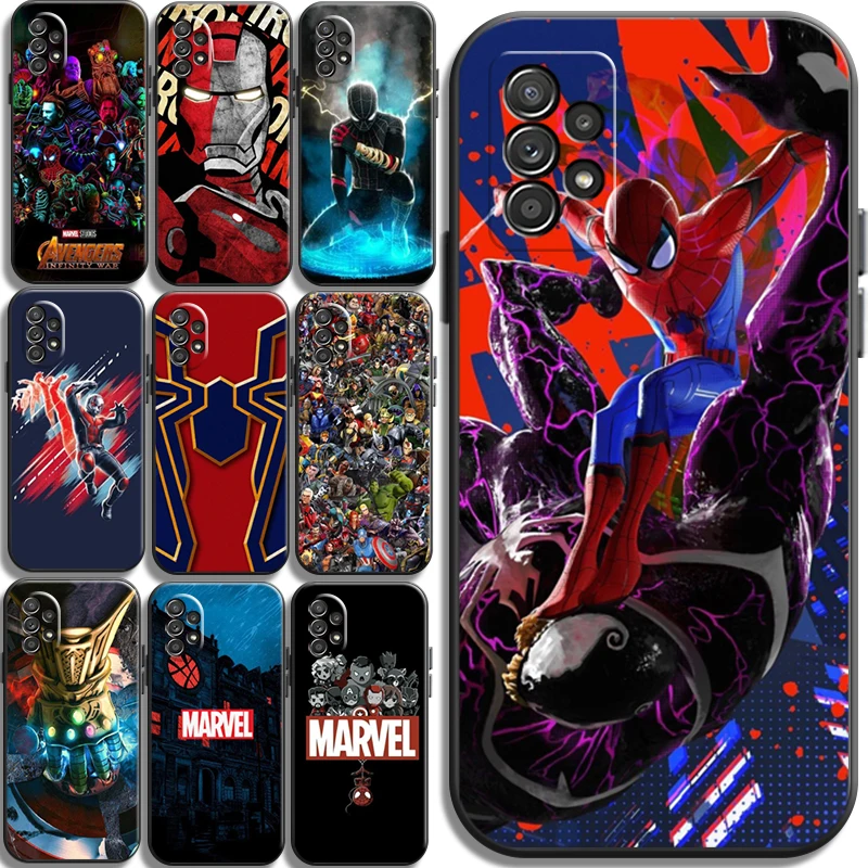 

Marvel Phone Cases For Xiaomi Redmi Redmi 7 7A Note 8 Pro 8T 8 2021 8 7 7 Pro 8 8A 8 Pro Soft TPU Back Cover Coque
