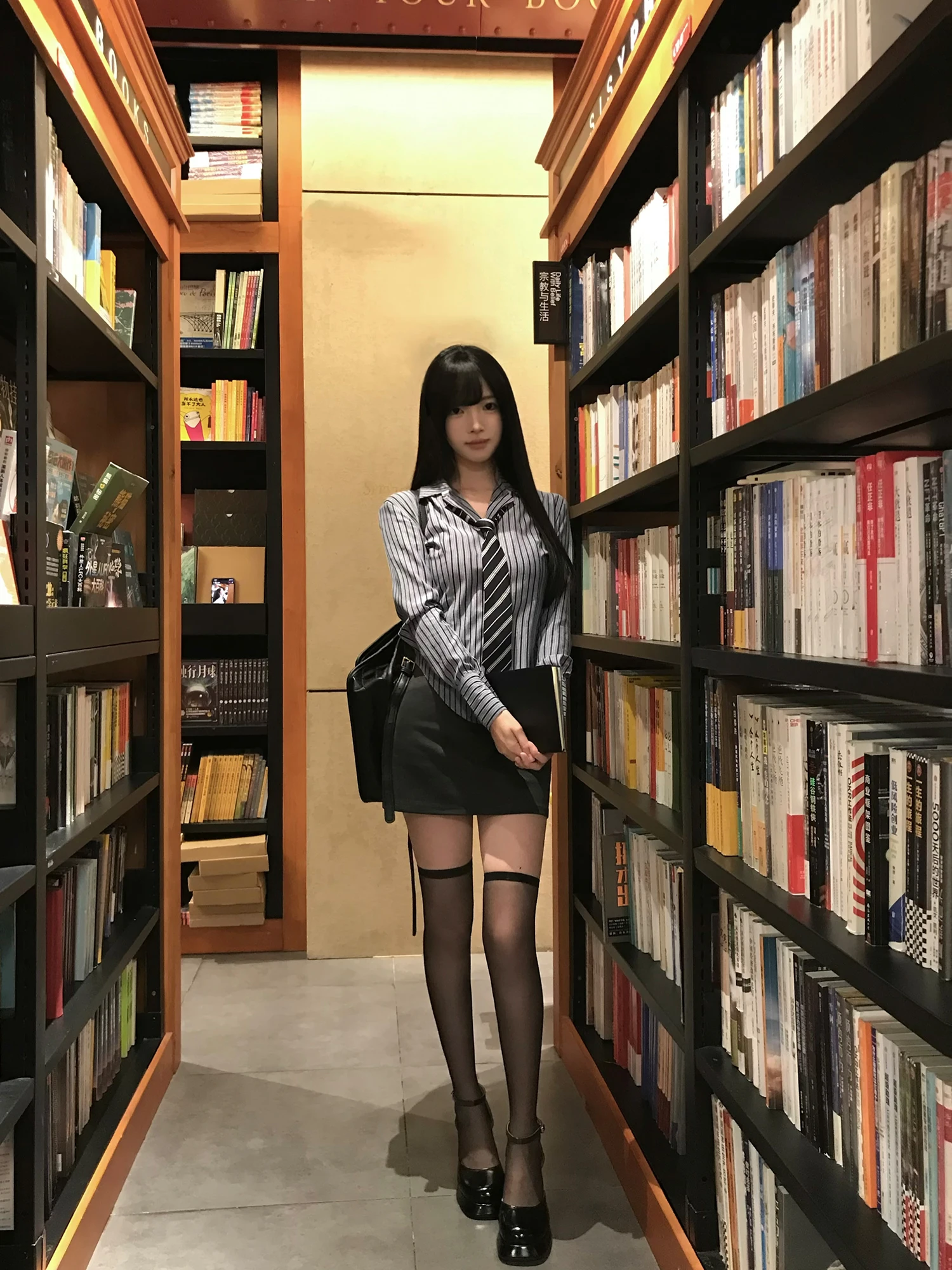 Mars JK Twilight женские голубоково-серые полосатые рубашки с длинными рукавами