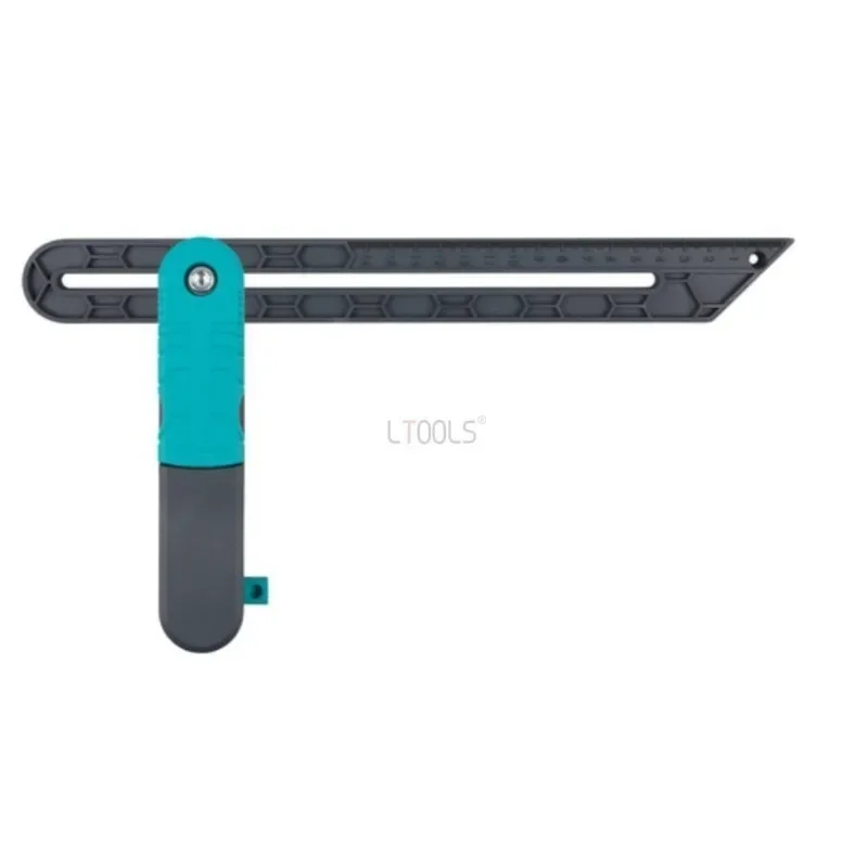 

New Lock Angle Measure Tool Woodworking Home Decoration Angle Scales Plastic Lightweight and Portable T-shaped Bevel Gauge Tool