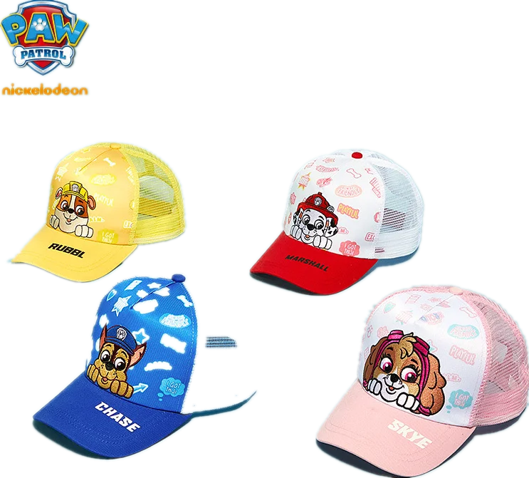 

4 стиля, детские летние шляпы из сетчатой ткани с мультяшным принтом