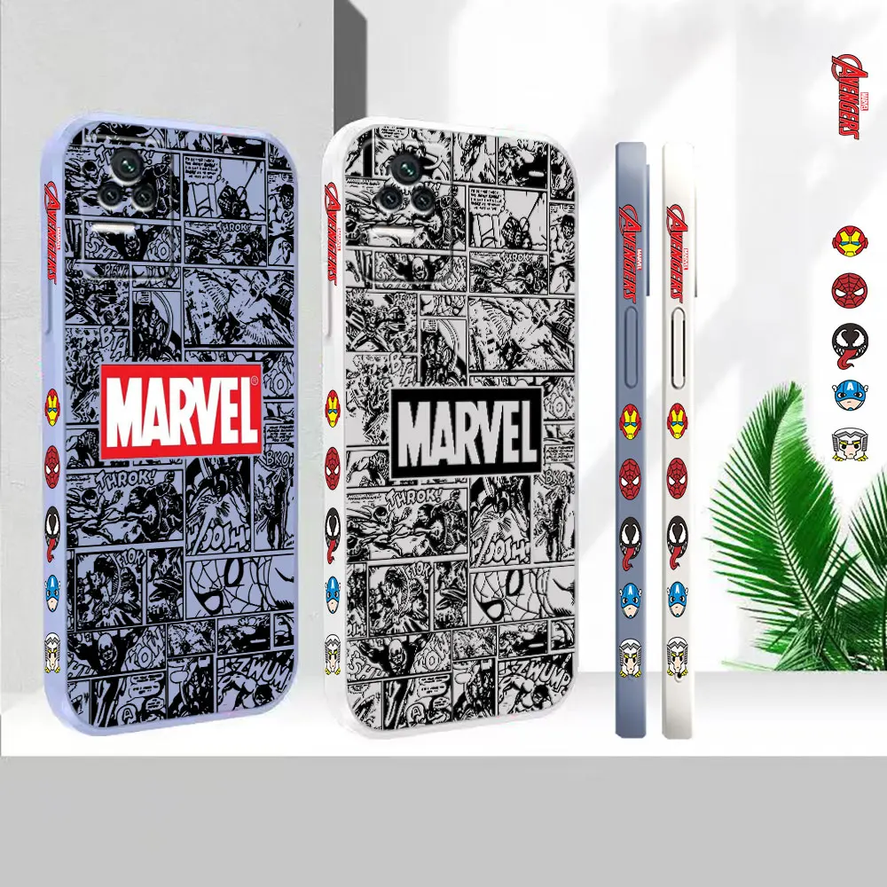 

Comics The Avengers Heros Logo Case For Redmi K60E K60 K50 K40S K40 K30 K20 12C 10C 9A 9 8A 8 10X 10A 10 9AT 9C Pro Uitra Cover