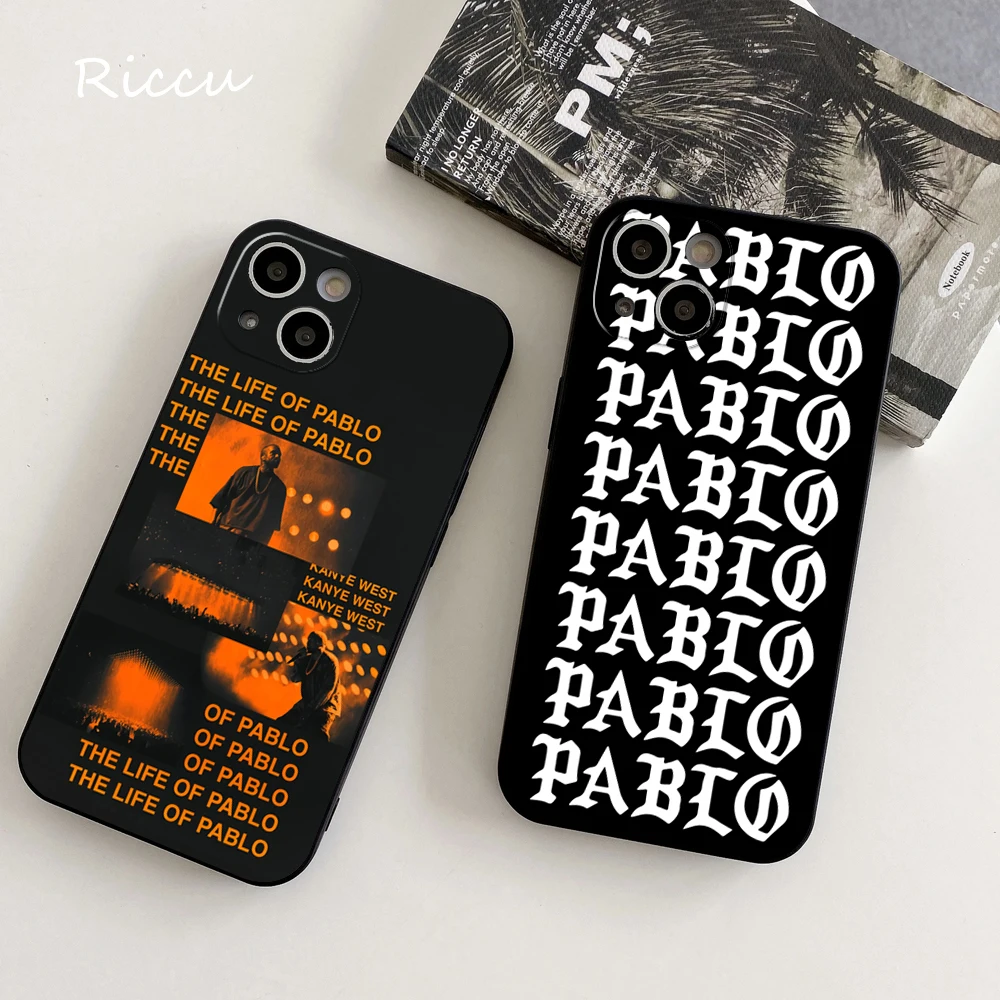 

I FEEL LIKE PABLO Rapper Kanye West Phone Case FOR IPhone 14 11 12 Pro 8 7 Plus X MAX 12 MINI XR XS 13 Covers fishing Silicone