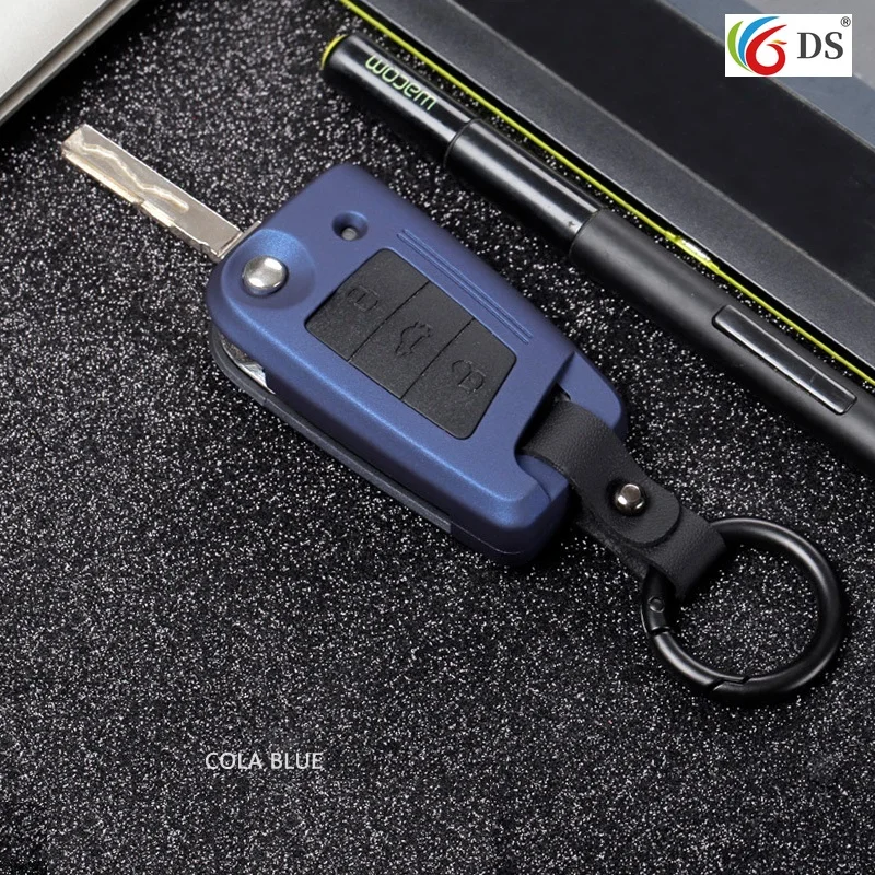 

ABS Carbon Fiber Key Case Cover Fit for Volkswagen Polo Golf 7 Tiguan for Skoda Octavia Kodiaq Karoq for SEAT Ateca Leon Ibiza