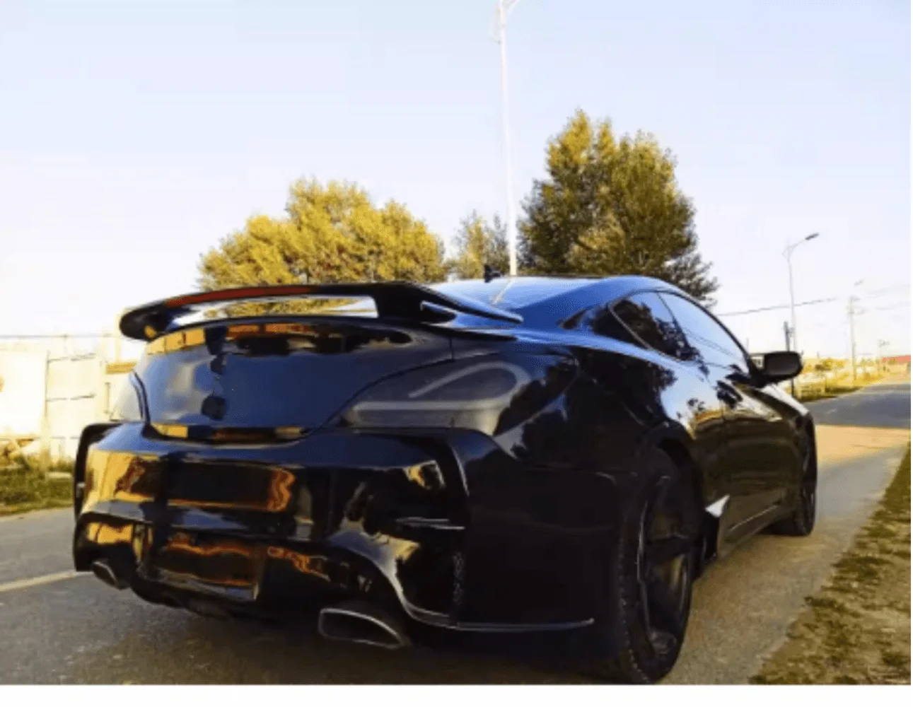 Задний светодиодный фонарь для 09-13 Hyundai ROHENS-Coupe задний заднего хода сигнал