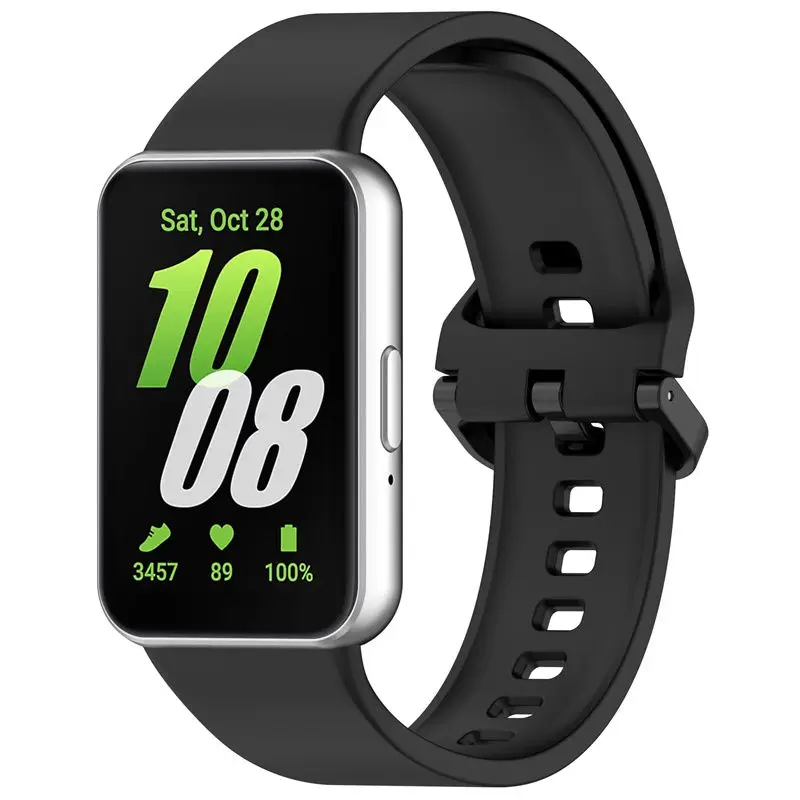 Силиконовый ремешок для Samsung Galaxy Fit 3 Band Smartwatch Rubber Bracelet Correa