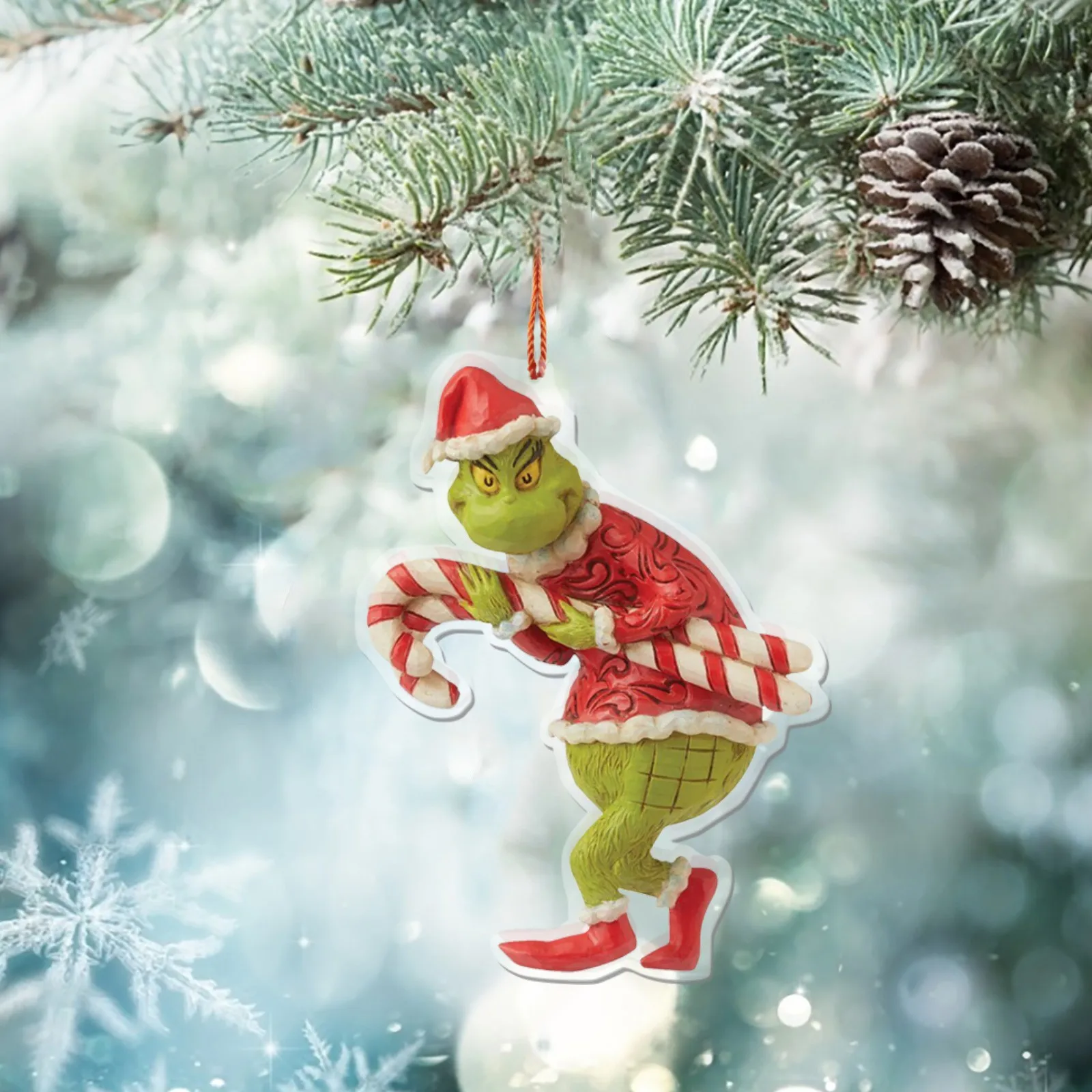 

Рождественские украшения 14 дюймов, Стайлинг, Рождественское украшение на елку, деревянный подвесной кулон, аксессуары для рождевечерние, п...