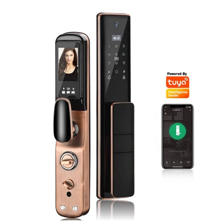 

APP Control Smart Electronic Fingerprint Password Key Door Lock Multifunctional Door Lock