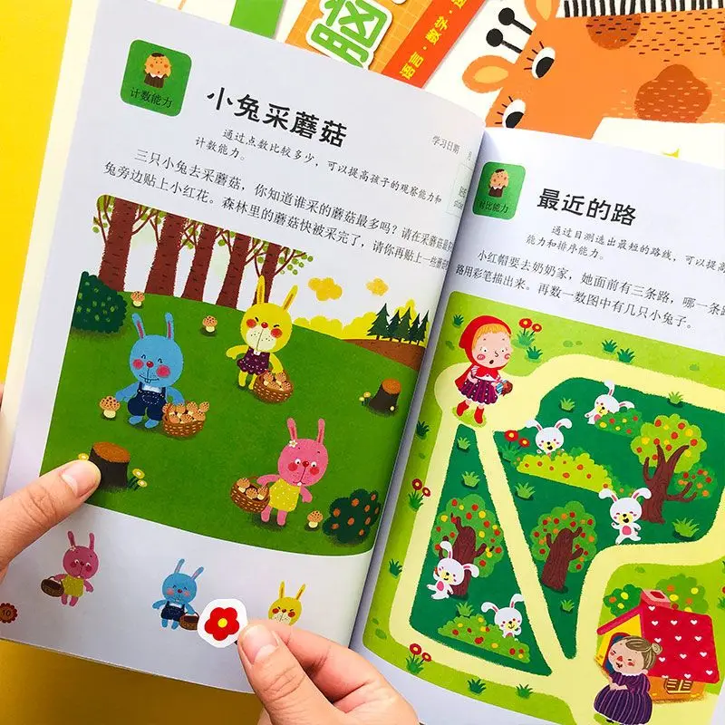 

Учебная книга для обучения развитию левого и правого мозга