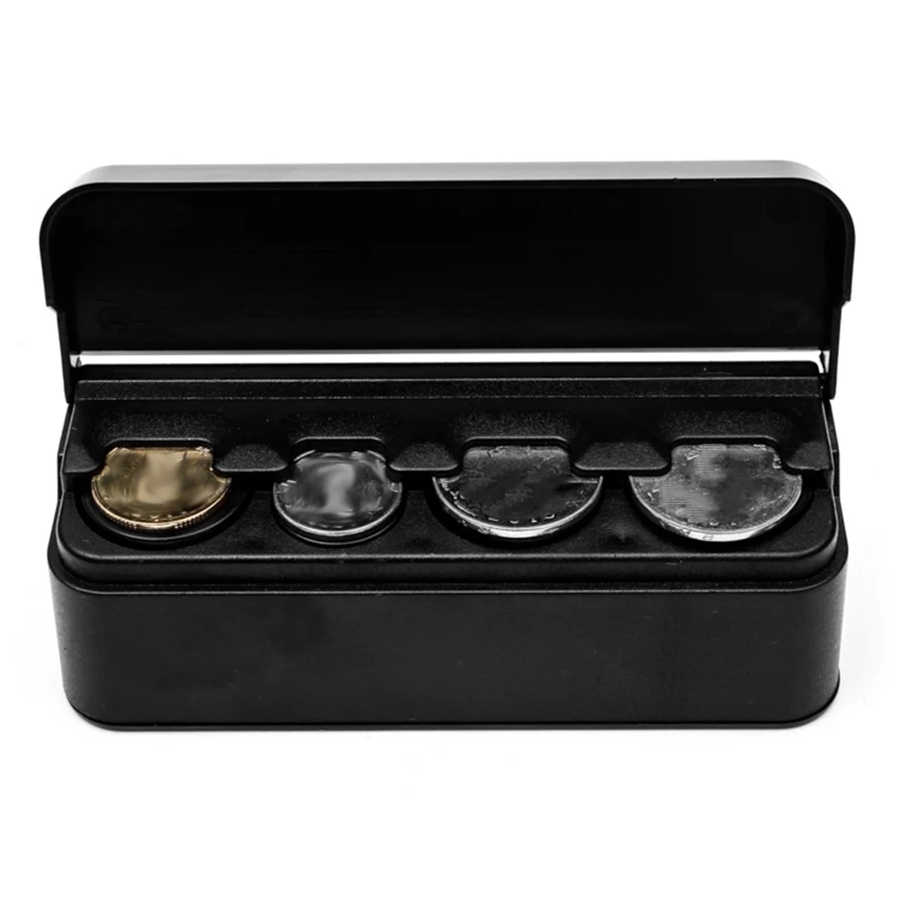 Пластиковая встроенная коробка для монет евродиспенсер кошелек держатели