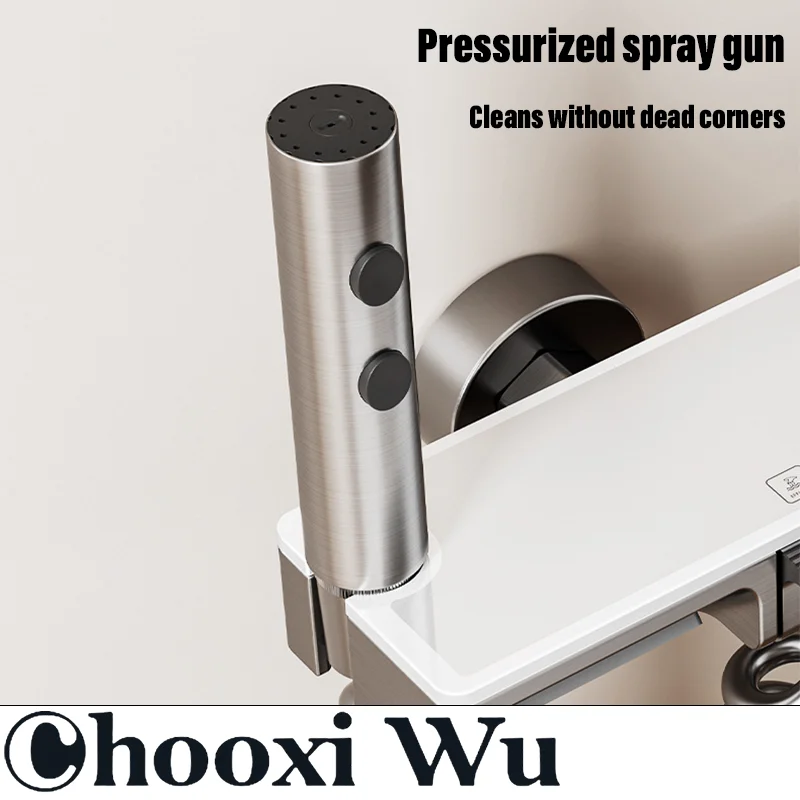 CHOOXIWU-Простая умная душевая насадка кнопки в фортепиано четыре режима воды